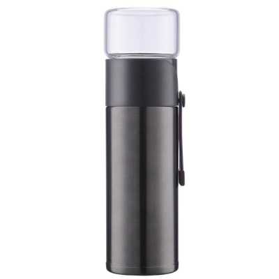New Style 304 Insulated Stainless Steel Bottle Tea Separation Tea Cup Double Layer Vacuum Advertising Gift Custom Cup Lovers