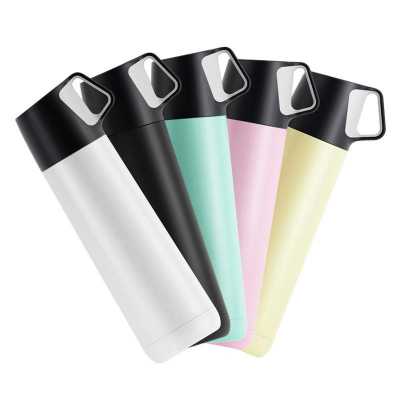 Bpa free 500ml Insulated 5 colors vacuum jazz cup protable my water bottle stainless steel Thermos Flasks kettle cap lid