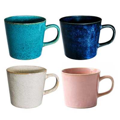 Japanese Minimalist Mug Solid Modern Creative Ceramic Mug Personalized with Handle  Home Breakfast Milk Mug