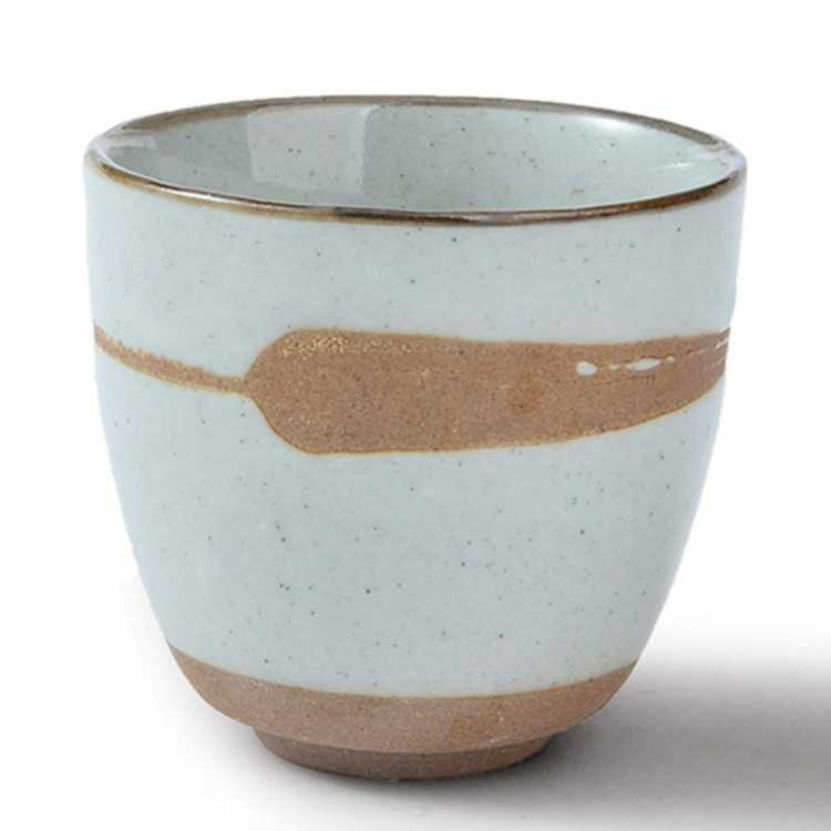 Handmade Coarse Pottery Tea Cup Japanese Style Single Tea Master Cup Retro Ceramic Tea Bowl Drinkware Home Decor