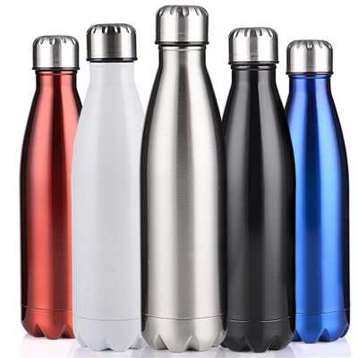 Bpa Free 500ml Insulated Sports Thermos Water Bottle 188 Stainless Steel Thermals Cup Bowling Vacuum Flasks Travel Tea Mug
