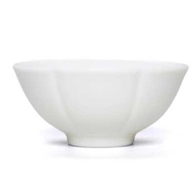 White Porcelain Tea Cup Hand Made Tea Master Cup Ceramic Drinkware Teacup Tea Bowl Teaware