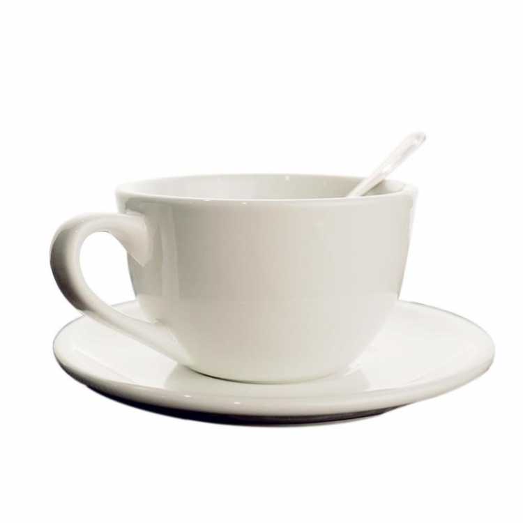 Luxury Ceramic Tea Cup And Saucer Holder Wave Reusable Coffee Small Paper Cups With Lid  Mugs