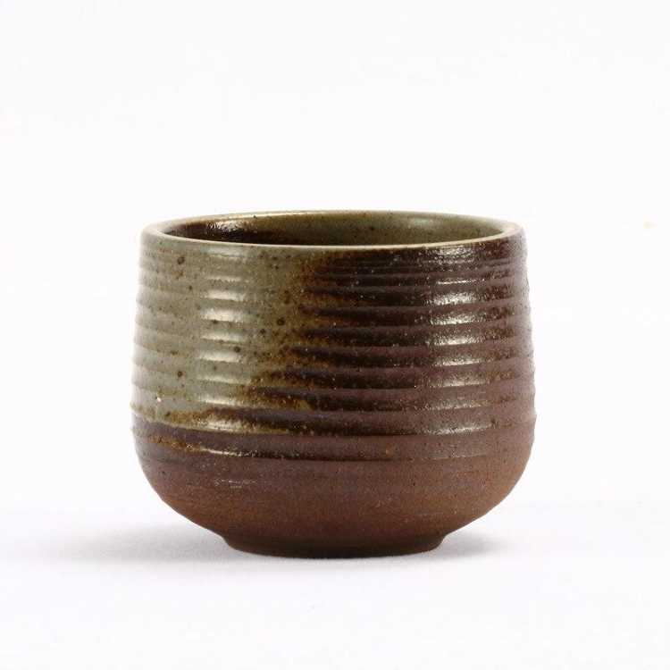 Vintage Individual Water Cup Porcelain Tea Cup Coarse Pottery Single Master Cup Kiln Change Pu'er Tea Bowl